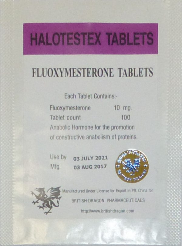 Halotestex Tablets British Dragon